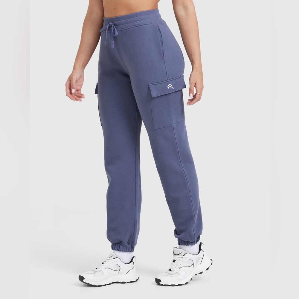 Oner Active ALL DAY LIGHTWEIGHT CARGO JOGGER Slate Blue Size Small Long Length